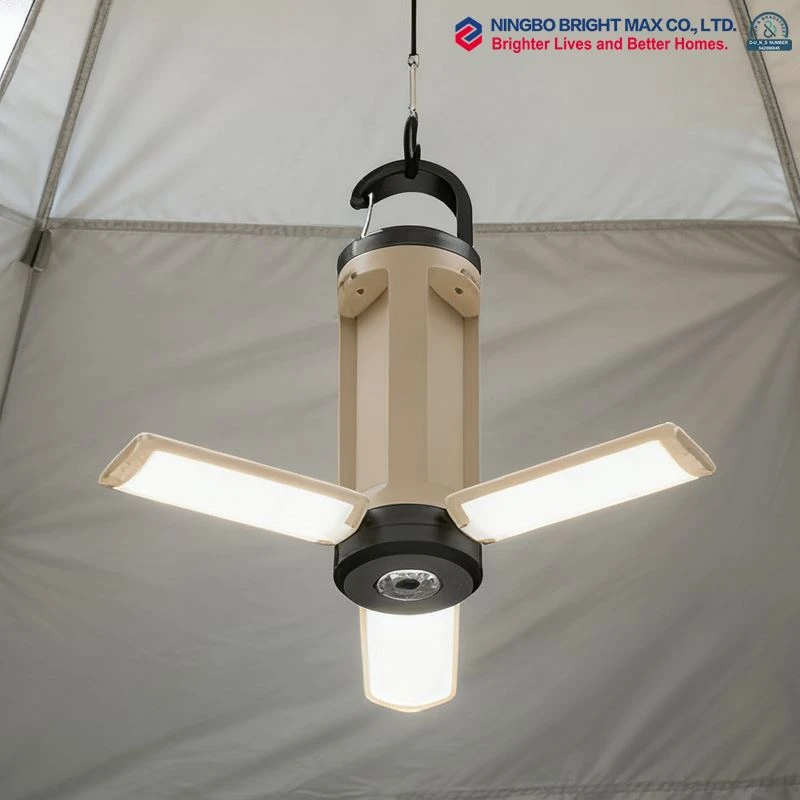 LED campinglanterne batteridrevet