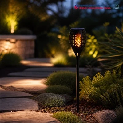 Dansende Solar Flame Torch Light